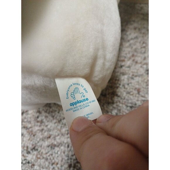 Applause Vintage Plush Peanuts Holiday Snoopy Hugging Woodstock Santa Hat 18” - Picture 6 of 9